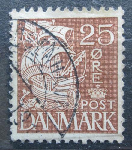Poštová známka Dánsko 1934 Karavela Mi# 208 I