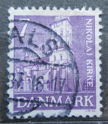 Poštová známka Dánsko 1936 Kostel v Kodani Mi# 229