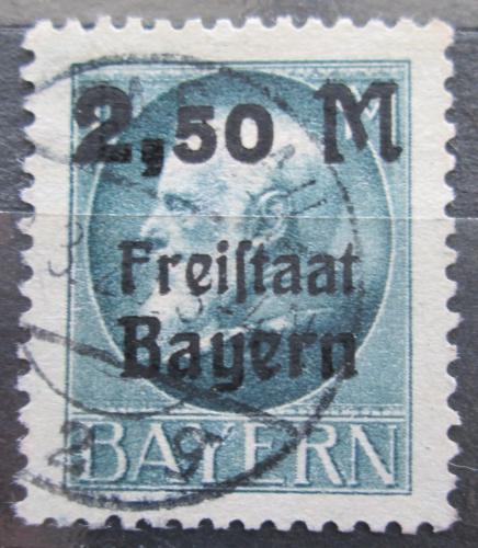 Poštová známka Bavorsko 1919 Krá¾ Ludvík III. pretlaè Mi# 176 A Kat 8€