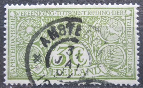 Poštová známka Holandsko 1906 Boj proti tuberkulóze Mi# 70