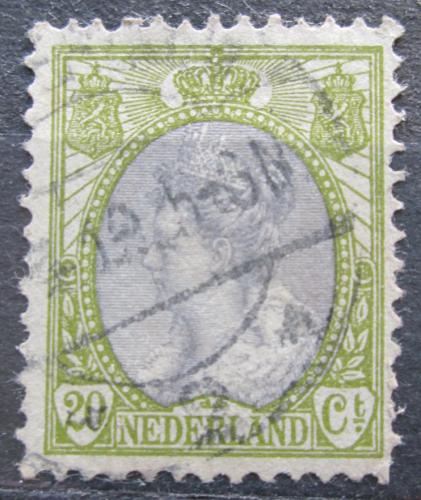 Poštová známka Holandsko 1908 Krá¾ovna Wilhelmina Mi# 79 A