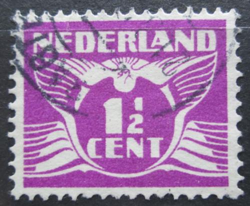 Poštová známka Holandsko 1926 Letící holub Mi# 173 A