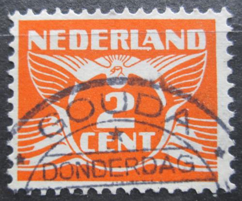 Poštová známka Holandsko 1926 Letící holub Mi# 174 A