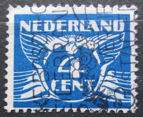 Poštová známka Holandsko 1934 Alegorie Letící holub Mi# 177 E