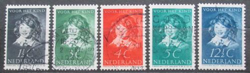 Poštové známky Holandsko 1937 Umenie, Frans Hals Mi# 308-12