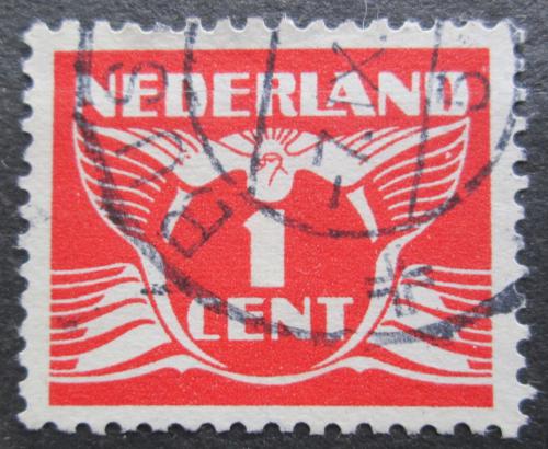 Poštová známka Holandsko 1934 Alegorie Letící holub Mi# 172 E