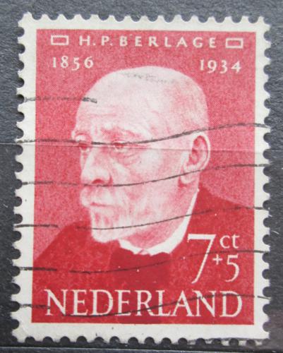 Poštová známka Holandsko 1954 Hendrik Pieter Berlage, architekt Mi# 638