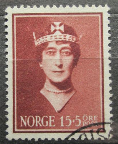 Poštová známka Nórsko 1939 Krá¾ovna Maud z Walesu Mi# 204 Kat 11€