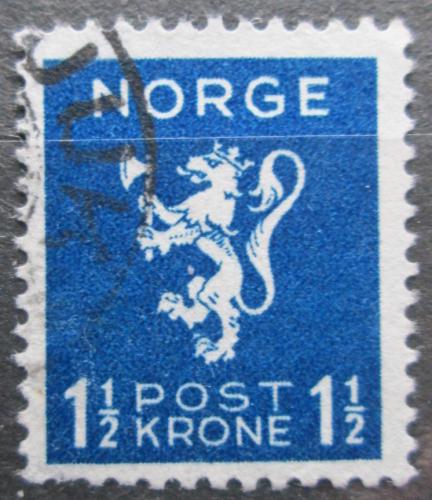 Poštová známka Nórsko 1940 Štátny znak Mi# 208