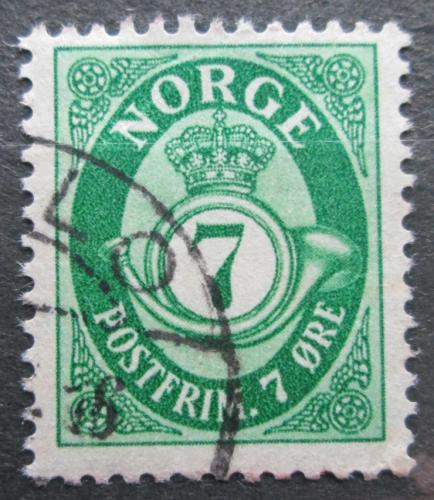 Poštová známka Nórsko 1941 Poštovní roh Mi# 219