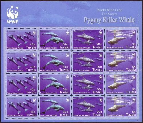 Poštové známky Tuvalu 2006 Fereza malá, WWF Mi# 1307-10 Bogen Kat 54€