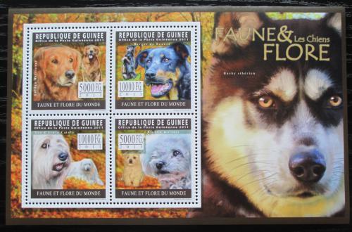 Poštové známky Guinea 2011 Psy Mi# 8334-37 Kat 12€