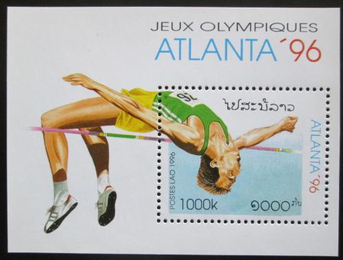 Poštová známka Laos 1996 LOH Atlanta Mi# Block 156
