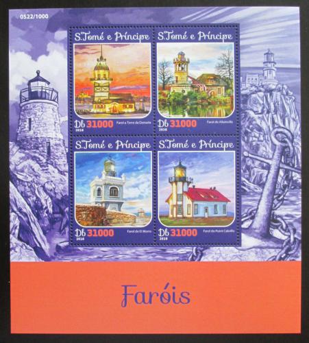 Poštovní známky Svatý Tomáš 2016 Majáky Mi# 6656-59 Kat 12€