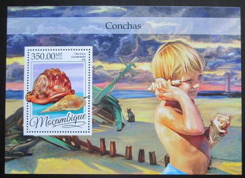 Poštová známka Mozambik 2016 Mušle Mi# Block 1158 Kat 20€