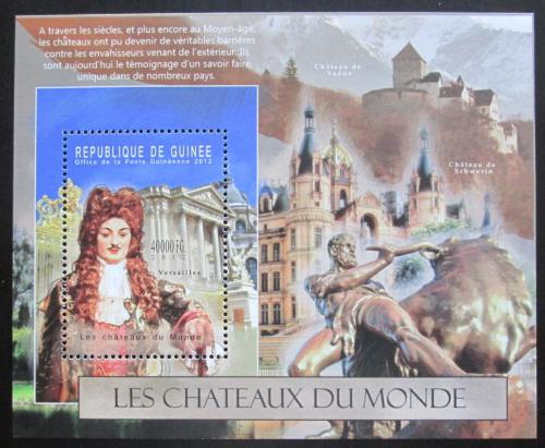 Poštová známka Guinea 2012 Hrady Mi# Block 2115 Kat 16€