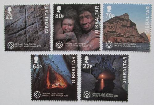 Poštové známky Gibraltár 2016 Život v praveku Mi# 1746-50 Kat 12€