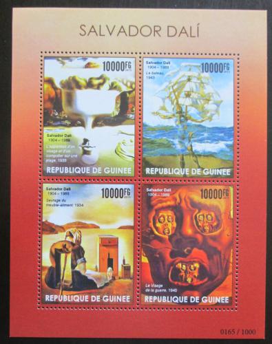 Poštové známky Guinea 2015 Umenie, Salvador Dalí Mi# 11343-46 Kat 16€