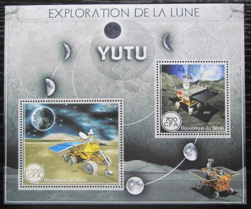 Poštové známky Benin 2014 Prieskum Mìsíce Mi# N/N