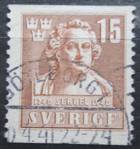 Poštová známka Švédsko 1940 Johan Tobias Sergel, sochaø Mi# 279 A