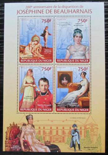 Poštové známky Niger 2014 Joséphine de Beauharnais Mi# 2677-80 Kat 12€