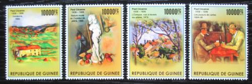 Poštové známky Guinea 2015 Umenie, Paul Cézanne Mi# 11303-06 Kat 16€