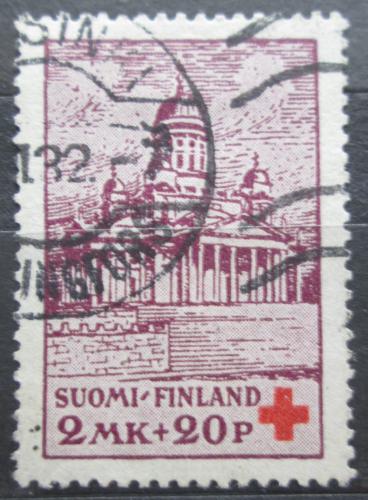 Poštová známka Fínsko 1932 Kostel v Helsinkách Mi# 174 Kat 7€