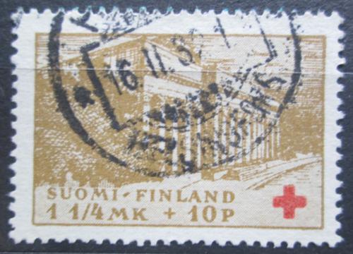 Poštová známka Fínsko 1932 Univerzitní knihovna v Helsinkách Mi# 175 Kat 15€