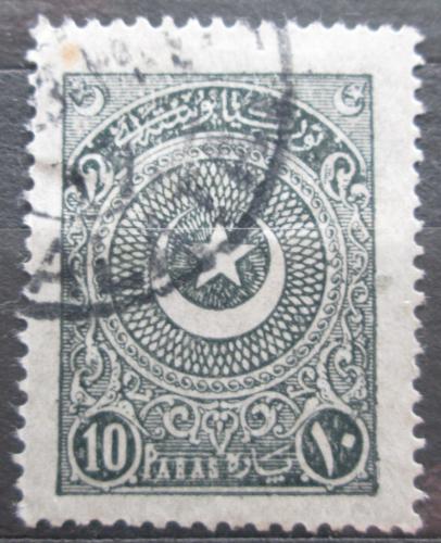 Poštová známka Turecko 1923 Hvìzda a pùlmìsíc Mi# 807 