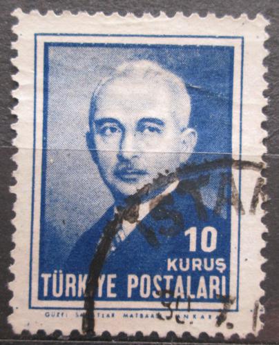 Potov znmka Turecko 1946 Prezident Ismet Inonu Mi# 1177 - zvi obrzok