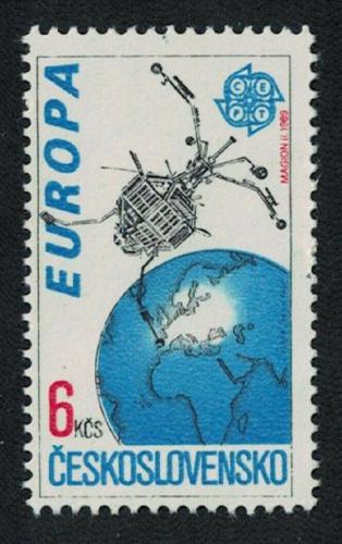 Poštová známka Èeskoslovensko 1991 Európa CEPT, prieskum vesmíru Mi# 3084 Kat 3€