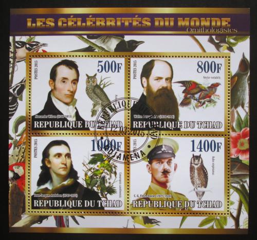 Poštové známky Èad 2015 Ornitologové Mi# N/N