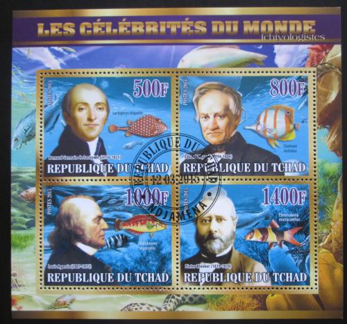 Poštové známky Èad 2015 Ichtyologisti, ryby Mi# N/N - zväèši� obrázok