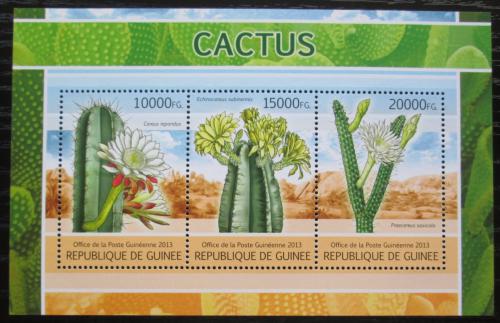 Poštové známky Guinea 2013 Kaktusy Mi# 9717-19 Bogen Kat 18€