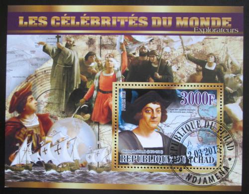 Poštová známka Èad 2015 Krištof Kolumbus Mi# N/N