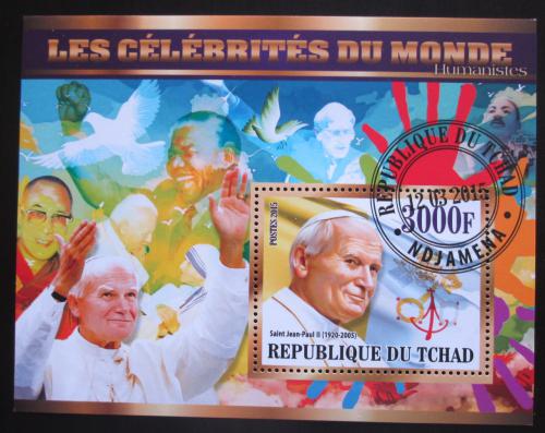 Poštová známka Èad 2015 Papež Jan Pavel II. Mi# N/N