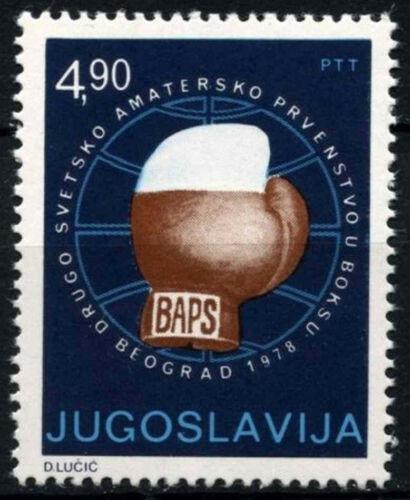 Poštová známka Juhoslávia 1978 MS v amatérském boxu Mi# 1727