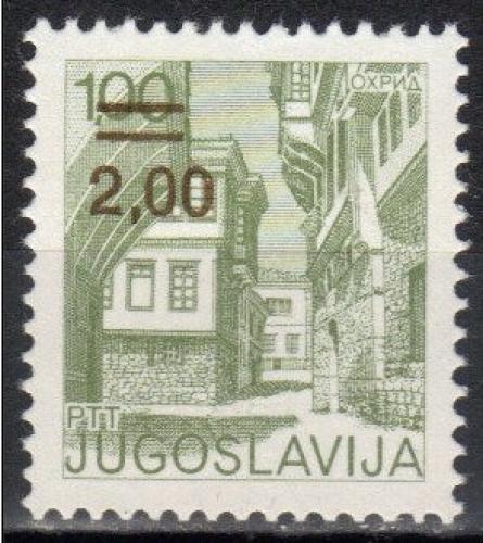 Poštová známka Juhoslávia 1978 Ohrid pretlaè Mi# 1736 Kat 6€