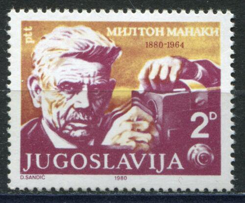 Poštová známka Juhoslávia 1980 Milton Manaki, fotograf Mi# 1818