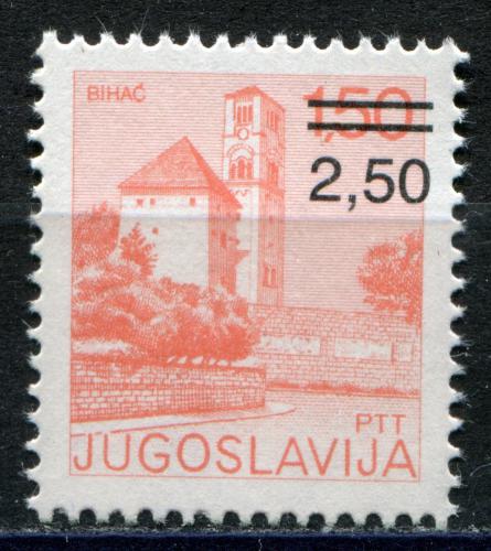 Poštová známka Juhoslávia 1980 Bihaè pretlaè Mi# 1842
