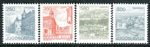 Poštovní známky Jugoslávie 1981 Mìsta Mi# 1878-81