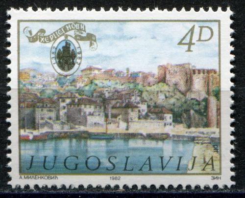 Poštová známka Juhoslávia 1982 Herceg Novi, 600. výroèie Mi# 1949