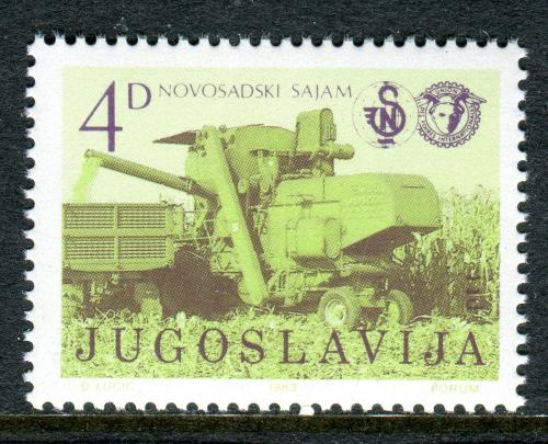 Poštová známka Juhoslávia 1983 Zemìdìlský ve¾trh Mi# 1986