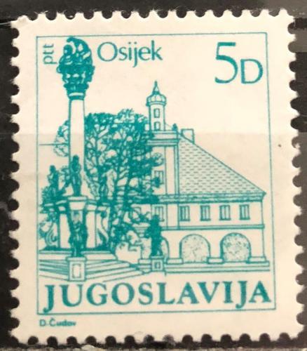 Poštová známka Juhoslávia 1983 Osijek Mi# 1998