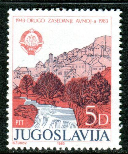 Poštová známka Juhoslávia 1983 Jajce Mi# 2019
