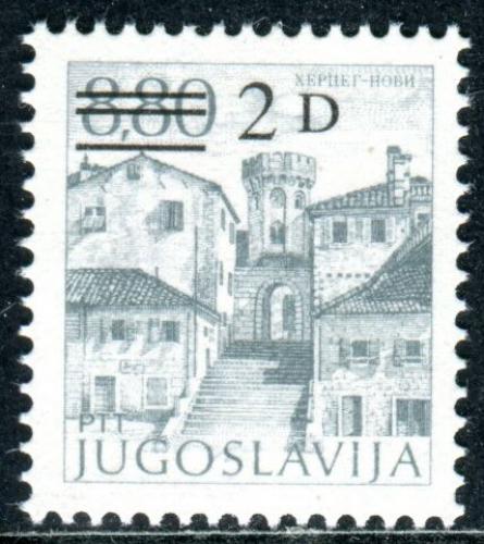 Poštová známka Juhoslávia 1984 Herceg Novi pretlaè Mi# 2090