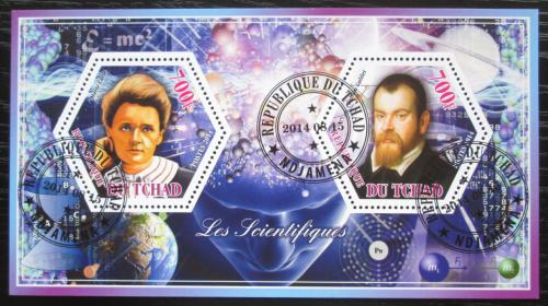 Poštové známky Èad 2014 Marie Curie a Galileo Galilei Mi# N/N - zväèši� obrázok