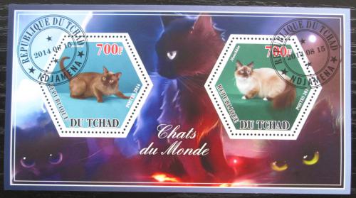 Poštové známky Èad 2014 Maèky Mi# N/N - zväèši� obrázok