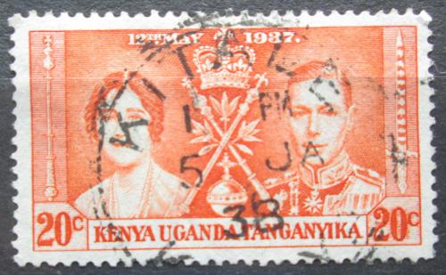 Poštová známka K-U-T 1937 Krá¾ovský pár Mi# 50