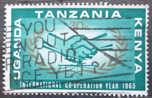 Poštová známka K-U-T 1965 Rok mezinárodní spolupráce Mi# 144